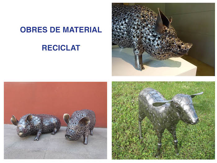 Obres de material reciclat